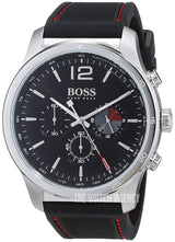 Hugo Boss Professional Black Dial Black Silicone Strap Watch for Men - 1513525 Buy Now By Hugo Boss