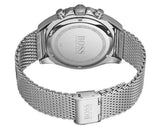 Shop Hugo Boss Ocean Edition Black Dial Silver Mesh Bracelet Watch for Men - 1513701 in USA