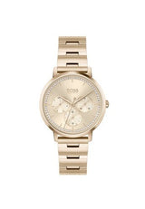 Hugo Boss Prima Gold Dial Gold Steel Strap Watch for Women - 1502571 Buy Now By Hugo Boss
