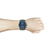 Hugo Boss Skymaster Chronograph Blue Dial Blue Mesh Bracelet Watch for Men - 1513836 Buy Now By Hugo Boss
