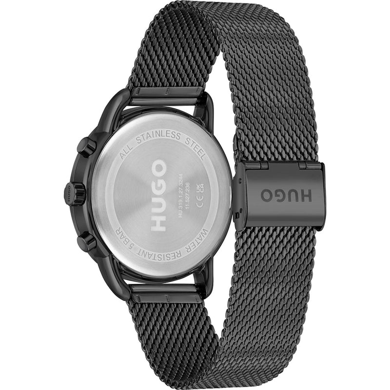 Hugo Boss Infinity Black Dial Black Mesh Bracelet Watch for Women -1502521 Buy Now By Hugo Boss