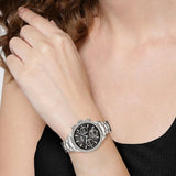 Hugo Boss Hera Black Dial Silver Steel Strap Watch for Women - 1502593 Buy Now By Hugo Boss