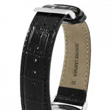 Hugo Boss Jackson Black Dial Black Leather Strap Watch for Men - 1513369