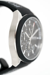 Shop Hugo Boss Velocity Black Dial Black Leather Strap Watch for Men - 1513716 in USA
