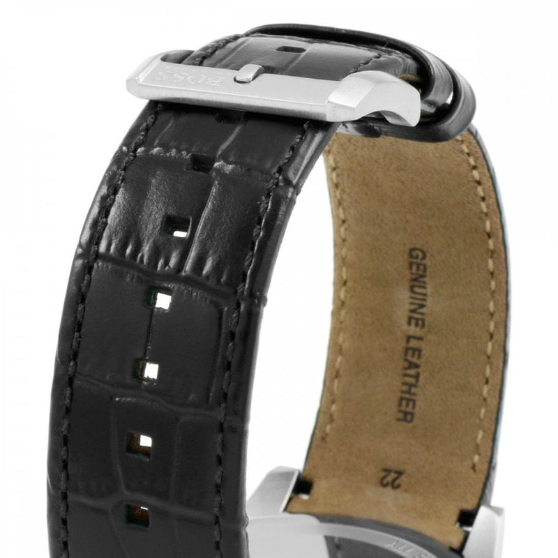 Hugo Boss Rafale Chronograph Blue Dial Black Leather Strap Watch For Men - 1513391 Buy Now By Hugo Boss