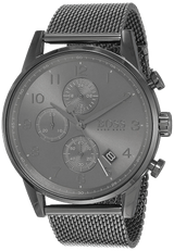 Hugo Boss Navigator Grey Dial Grey Mesh Bracelet Watch for Men - 1513674 Buy Now By Hugo Boss