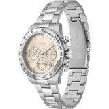 Hugo Boss Novia Pink Dial Silver Steel Strap Watch for Women - 1502615 Buy Now By Hugo Boss