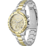 Hugo Boss Ikon Chronograph Silver Dial Two Tone Steel Strap Watch for Men - 1512960 Buy Now By Hugo Boss