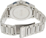 Hugo Boss Peak Chronograph Blue Dial Silver Steel Strap Watch for Men - 1513763 Buy Now By Hugo Boss