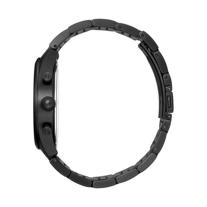 Hugo Boss Pioneer Black Dial Black Steel Strap Watch for Men - 1513714 Buy Now By Hugo Boss