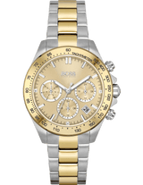 Hugo Boss Ikon Chronograph Silver Dial Two Tone Steel Strap Watch for Men - 1512960 Buy Now By Hugo Boss