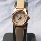 Marc Jacobs Henry Dinky Grey Dial Grey Leather Strap Watch for Women - MBM1239 Buy Now By Marc Jacobs