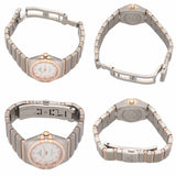 Omega Constellation Quartz Diamonds Mother of Pearl Dial Two Tone Steel Strap Watch for Women - 131.25.25.60.55.001