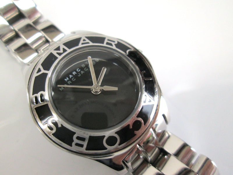 Marc Jacobs Blade Black Dial Silver Steel Strap Watch for Women - MBM3059 Buy Now By Marc Jacobs