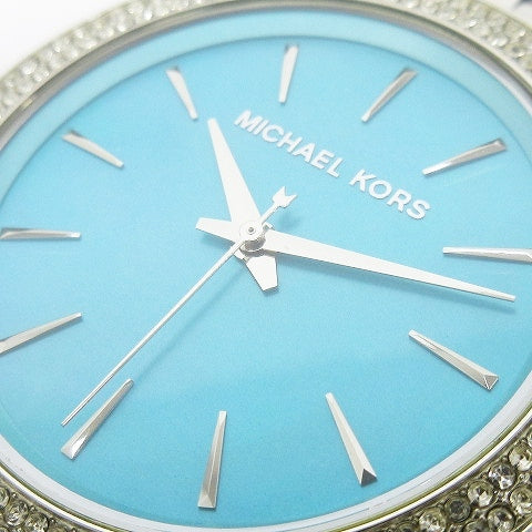 Michael Kors Darci Mother of Pearl Blue Dial Silver Steel Strap Watch for Women - MK3515 Buy Now By Michael Kors