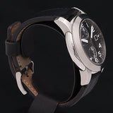 Marc Jacobs Larry Chronograph Black Dial Black Leather Strap Watch for Men - MBM5033 Buy Now By Marc Jacobs