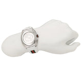 Shop Gucci SYNC XXL White Dial White Rubber Strap Watch For Men - YA137102 in USA