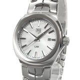 Shop Tag Heuer Link Quartz Mother of Pearl Dial Silver Steel Strap Watch for Women - WBC1310.BA0600 in USA