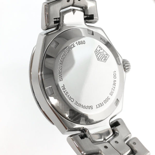 Shop Tag Heuer Link Quartz Mother of Pearl Dial Silver Steel Strap Watch for Women - WBC1310.BA0600 in USA