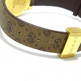 Gucci Dive Doraemon Brown Dial Brown Leather Strap Watch For Men - YA136334 Buy Now By Gucci
