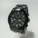 Marc Jacobs Larry Chronograph Black Dial Black Steel Strap Watch for Men - MBM5032 Buy Now By Marc Jacobs