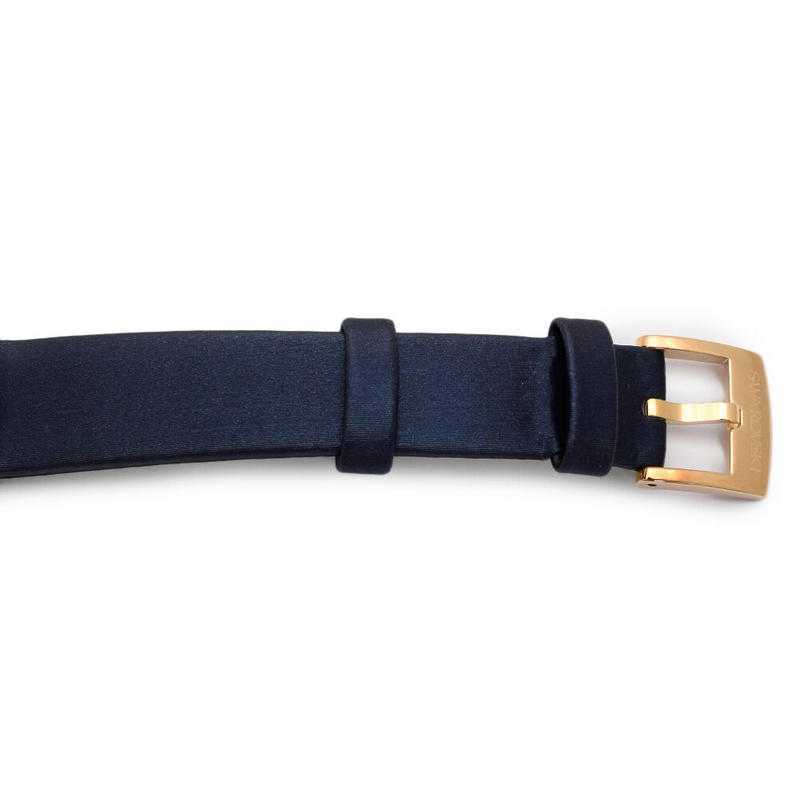 Swarovski Crystal Frost Blue Dial Blue Leather Strap Watch for Women - 5484061 Buy Now By Swarovski