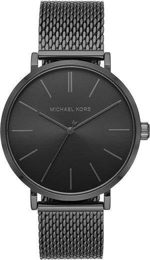 Michael Kors Auden Three-Hand Grey Dial Grey Mesh Strap Watch for Men - MK7151