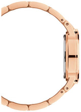 Daniel Wellington Iconic Link Black Dial Rose Gold Steel Strap Watch for Women - DW00100212 Buy Now By Daniel Wellington