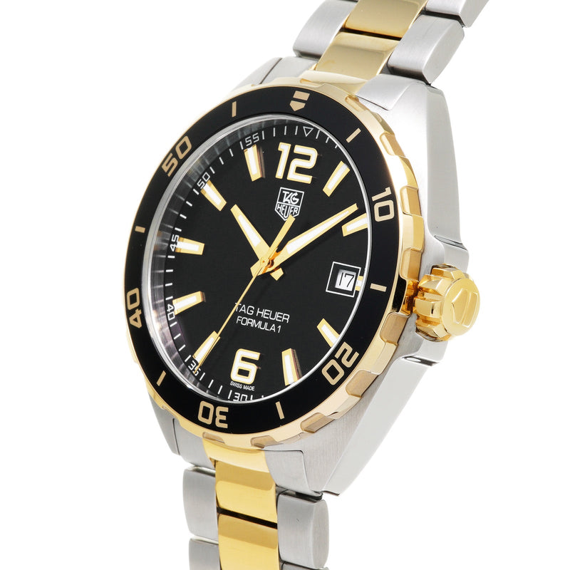 Shop Tag Heuer Formula 1 Black Dial Watch for Men - WAZ1121.BB0879 in USA