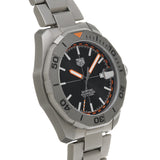 Tag Heuer Aquaracer Calibre 5 Bamford Limited Edition Black Dial Grey Steel Strap Watch for Men - WAY208C.FC6383 Buy Now By Tag Heuer