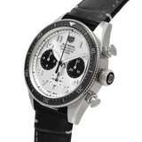 Tag Heuer Autavia Chronometer Flyback Chronograph Silver Dial Black Leather Strap Watch for Men - CBE511B.FC8279 Buy Now By Tag Heuer
