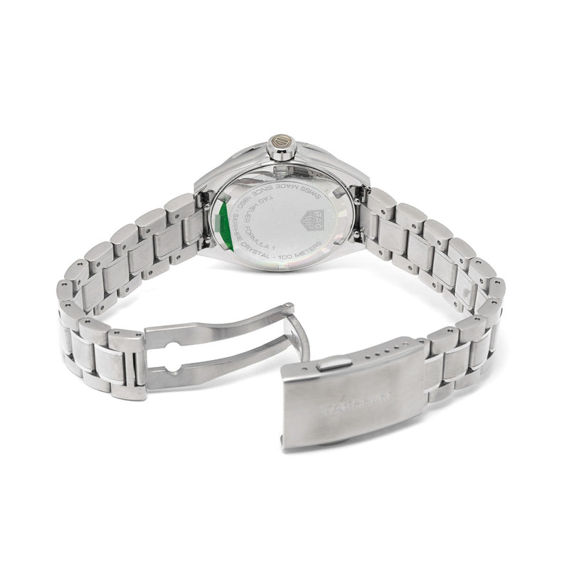 Tag Heuer Formula 1 Diamonds Mother of Pearl White Dial Silver Steel Strap Watch for Women - WBJ141A.BA0664 Buy Now By Tag Heuer