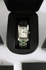 Emporio Armani Classic White Dial Silver Steel Strap Watch For Men - AR0145 Buy Now By Emporio Armani