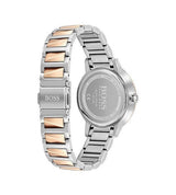 Hugo Boss Signature Silver Dial Two Tone Steel Strap Watch for Women - 1502567 Buy Now By Hugo Boss