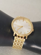 Michael Kors Melissa Quartz Gold Dial Gold Steel Strap Watch for Women - MK4368 Buy Now By Michael Kors