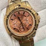 Guess Phantom Mini Rose Gold Dial Rose Gold Steel Strap Watch for Women - W0235L3 Buy Now By Guess