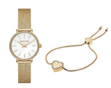 Michael Kors Darci Quartz Gold Dial Gold Mesh Strap Watch for Women - MK7121 Buy Now By Michael Kors