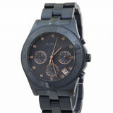 Marc Jacobs Blade Chronograph Blue Dial Blue Steel Strap Watch for Women - MBM8581 Buy Now By Marc Jacobs