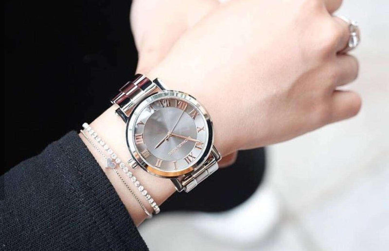 Michael Kors Norie Grey Dial Silver Stainless Steel Strap Watch for Women - MK3559 Buy Now By Michael Kors