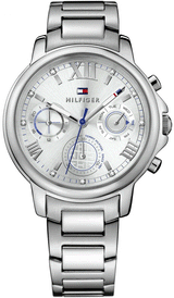 Tommy Hilfiger Claudia Silver Dial Silver Steel Strap Watch for Women - 1781741 Buy Now By Tommy Hilfiger