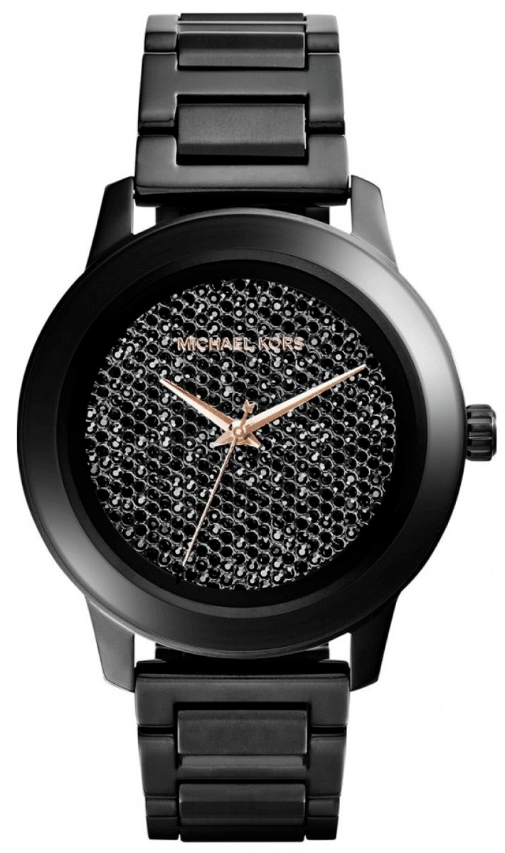 Michael Kors Kinley Silver Dial Black Steel Strap Watch for Women - MK5999 Buy Now By Michael Kors