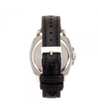 Coach Boyfriend Silver Dial Black Leather Strap Watch for Women - 14503152