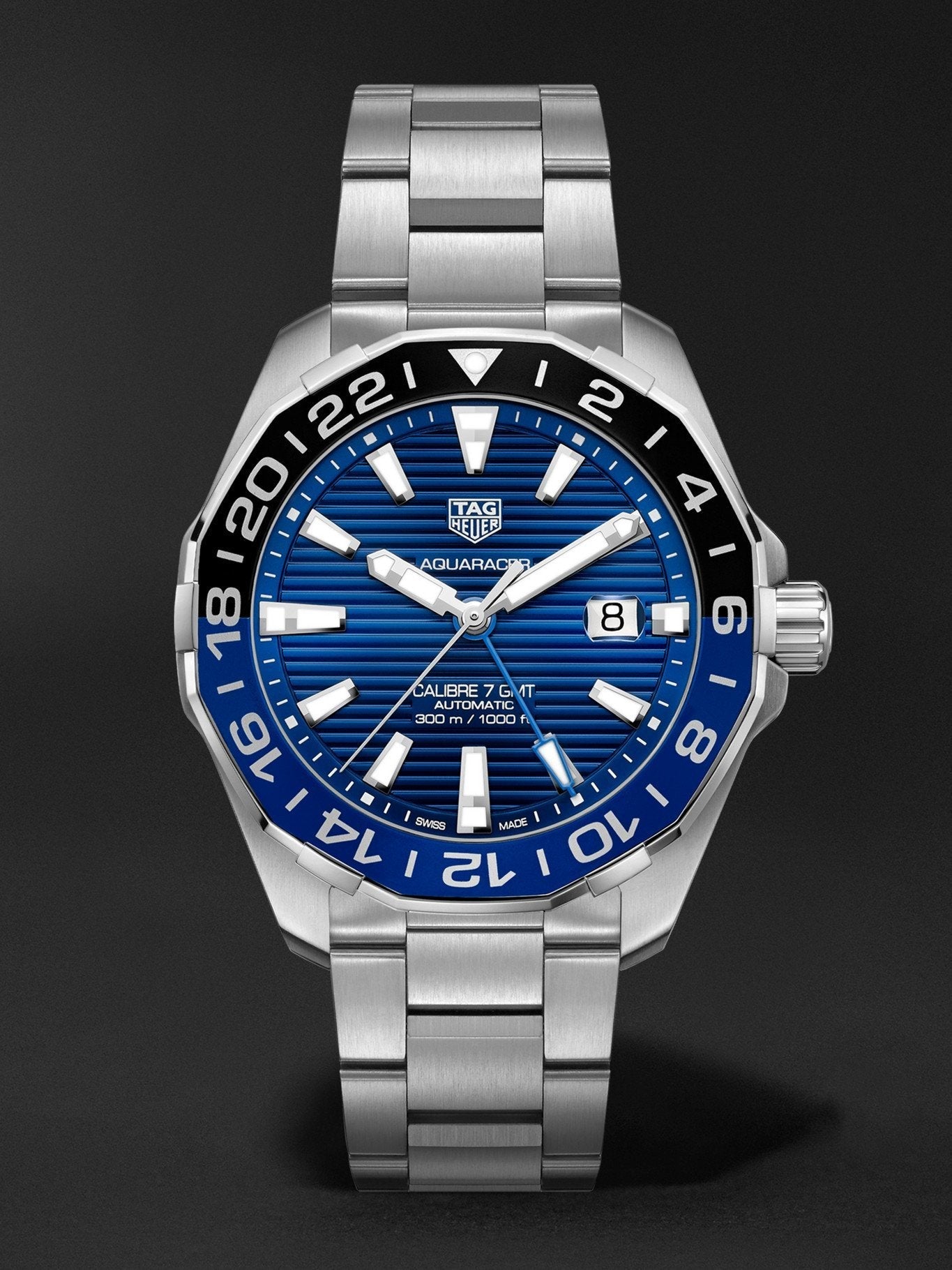 Tag Heuer Aquaracer Blue Dial Watch for Men - WAY201T.BA0927