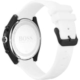 Shop Hugo Boss Velocity Black Dial White Rubber Strap Watch for Men - 1513718 in USA