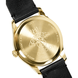 Gucci G Timeless Bee Motif Black Dial Black Leather Strap Watch For Women - YA1264055 Buy Now By Gucci