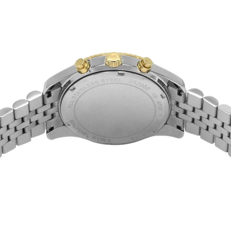 Michael Kors Lexington Silver Dial Two Tone Steel Strap Watch for Men - MK8344 Buy Now By Michael Kors