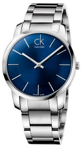 Calvin Klein City Blue Dial Silver Steel Strap Watch for Men - K2G2114N Buy Now By Calvin Klein