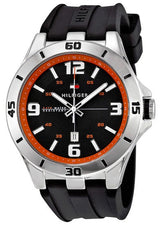 Tommy Hilfiger Drew Black Dial Black Rubber Strap Watch for Men - 1791064 Buy Now By Tommy Hilfiger