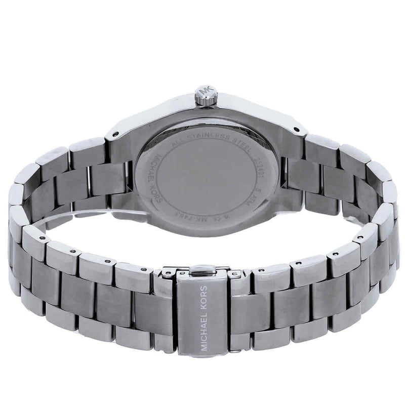 Michael Kors Lennox Three-Hand Green Dial Silver Steel Strap Watch for Women - MK7463 Buy Now By Michael Kors
