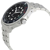 Shop Gucci Dive Analog Black Dial Silver Steel Strap Watch For Men - YA136208 in USA